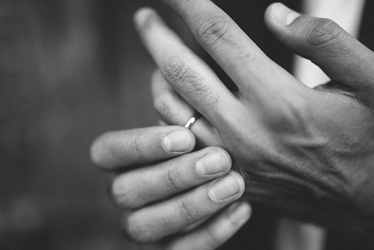 Demo photo: A wedding band